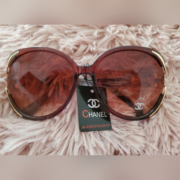 Chanel Women's Brown Sunglasses - Picture 1 of 5